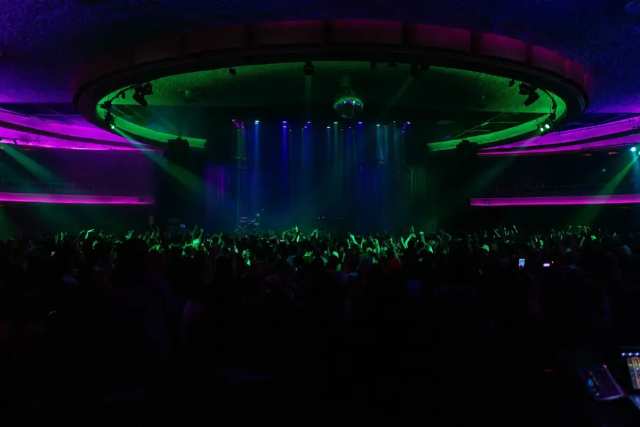 Live still from A. G. Cook at the Palladium