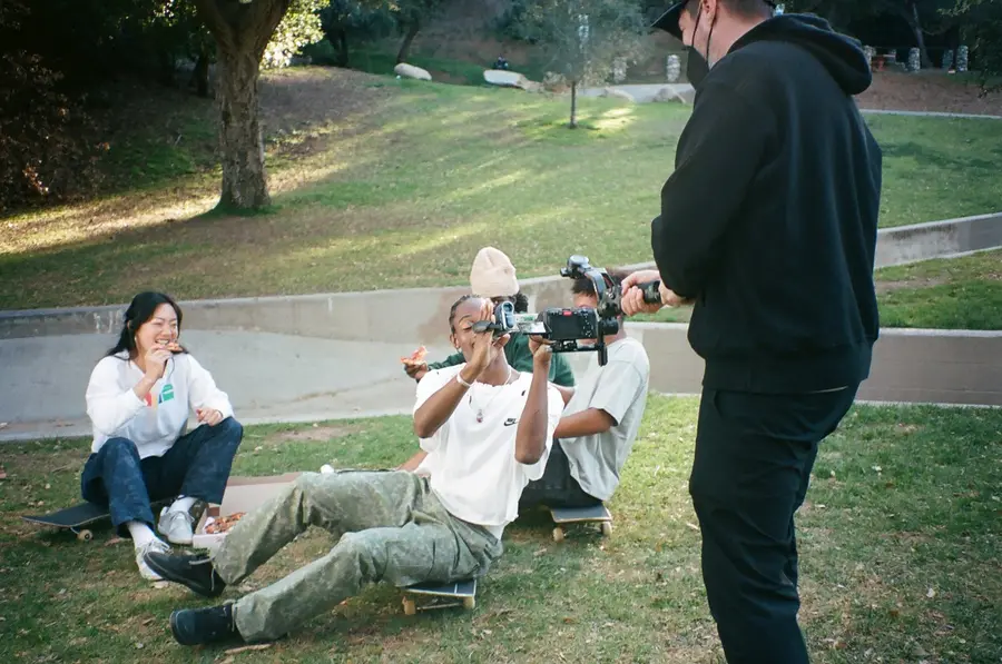 On-set still